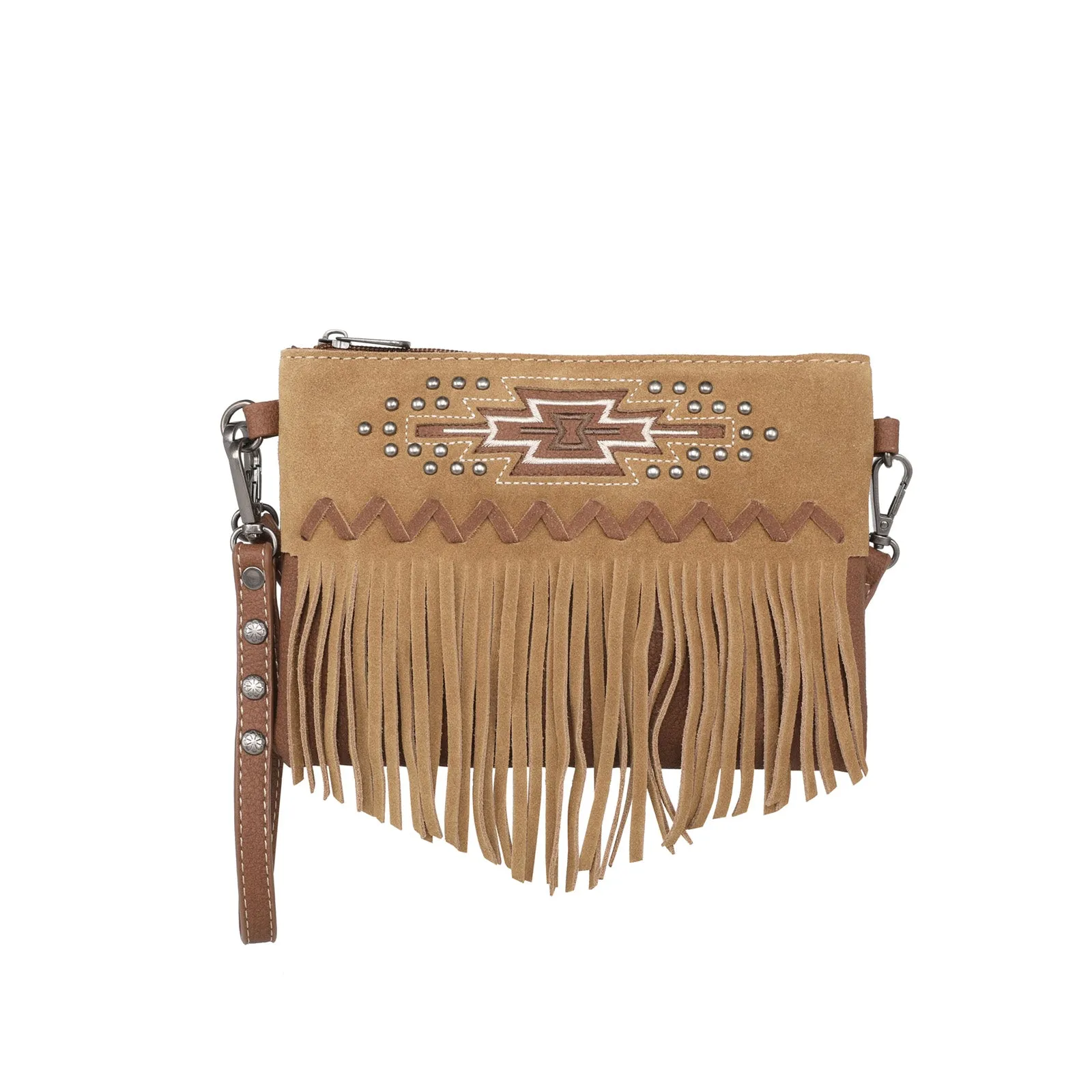 MW1214-181 Montana West Aztec Collection Crossbody/Wristlet