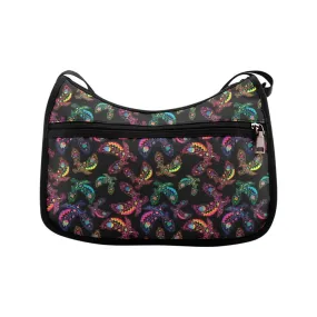 Neon Floral Eagles Crossbody Bags