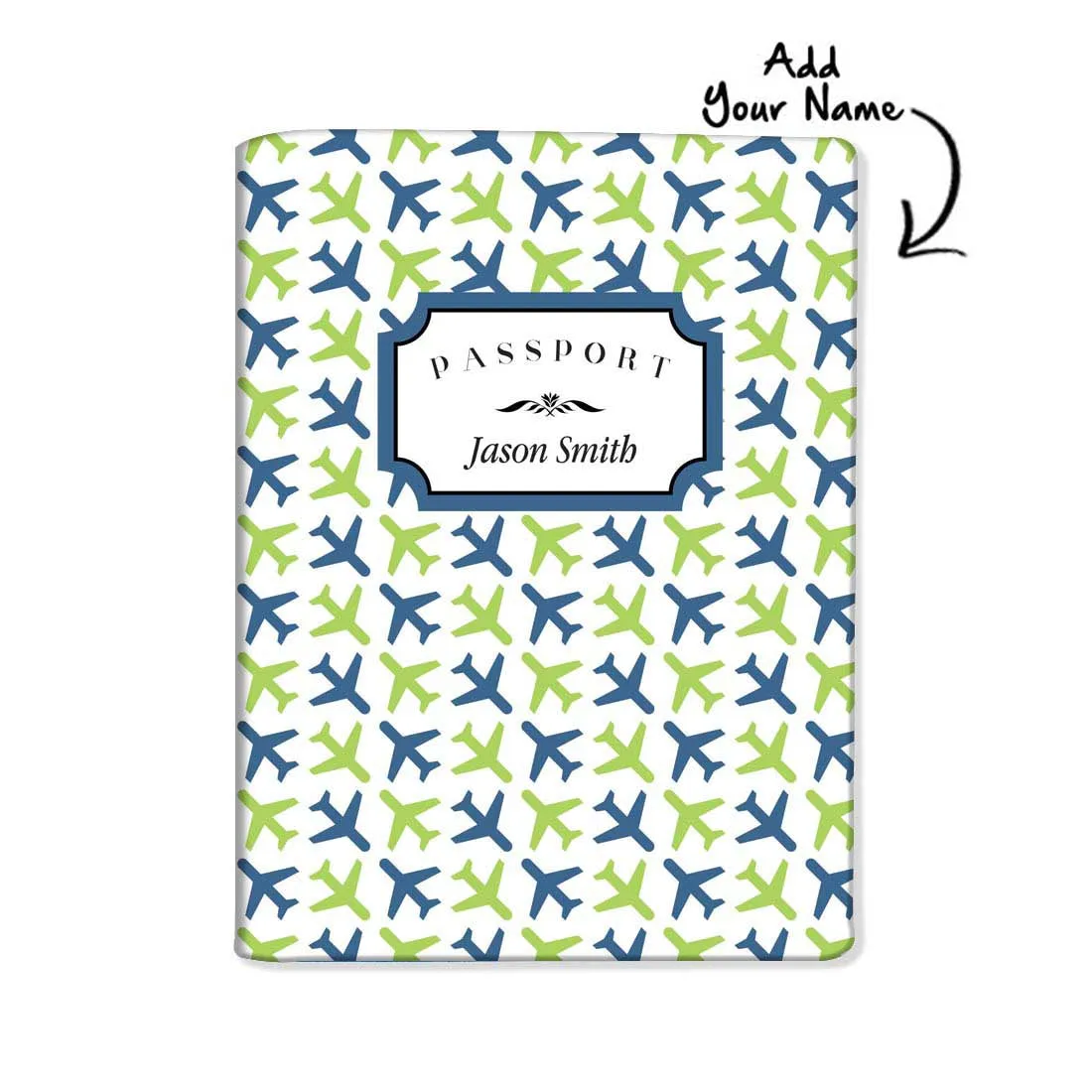 New Personalized Passport Cover - Planes