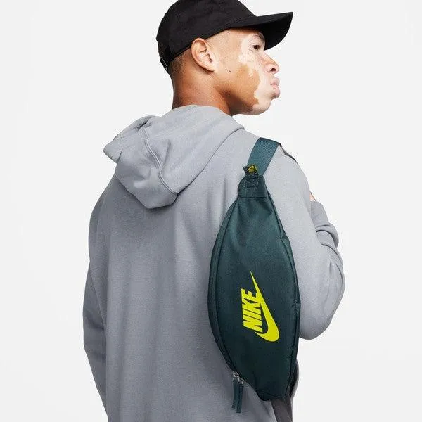 Nike Heritage 3L Waist Pack Bag Deep Jungle - High Voltage