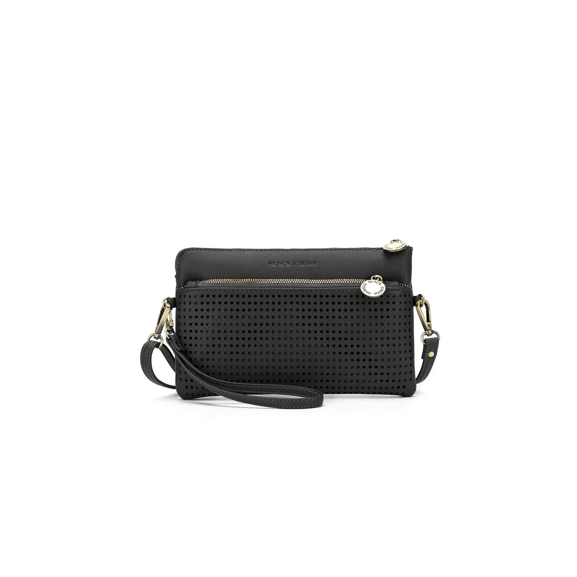 Nina Grey Crossbody/Clutch