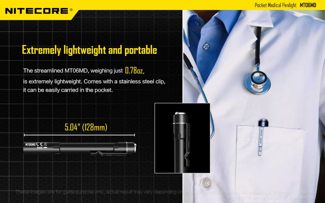 Nitecore MT06MD Medical Flashlight