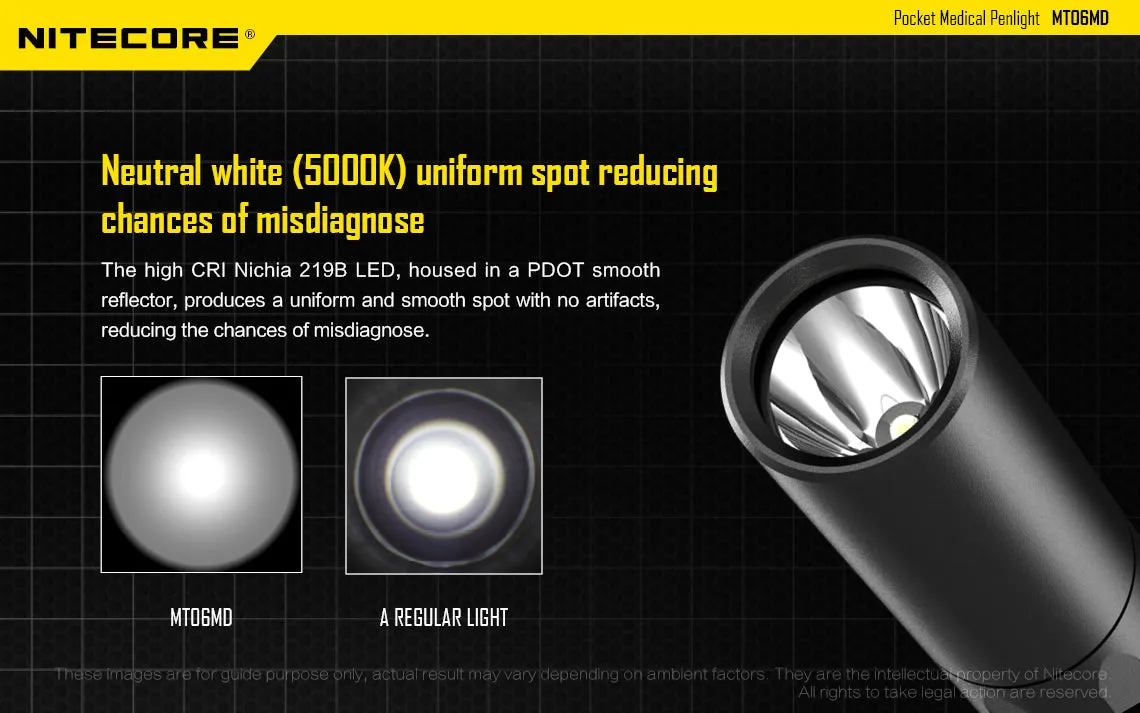 Nitecore MT06MD Medical Flashlight