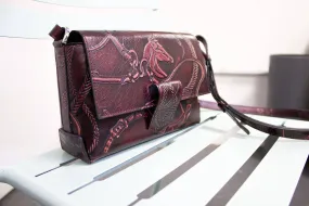 Noura Satchel - Vintage purple - Lyliad Beirut