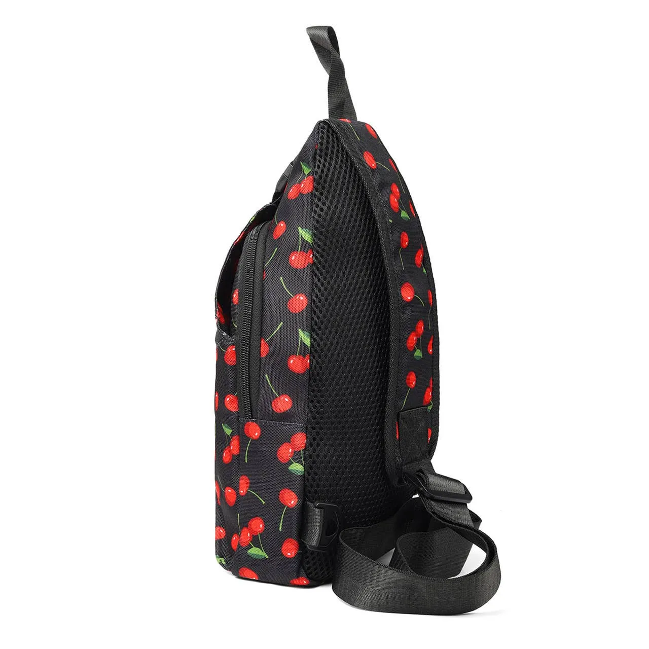 Novelty Black Cherry Sports Sling Bag