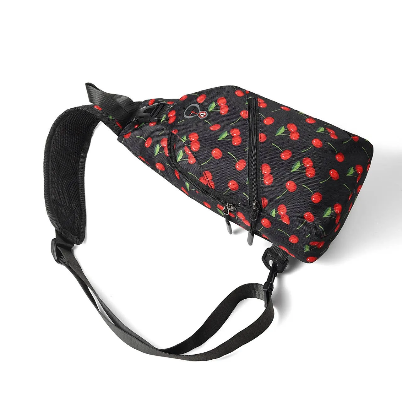 Novelty Black Cherry Sports Sling Bag