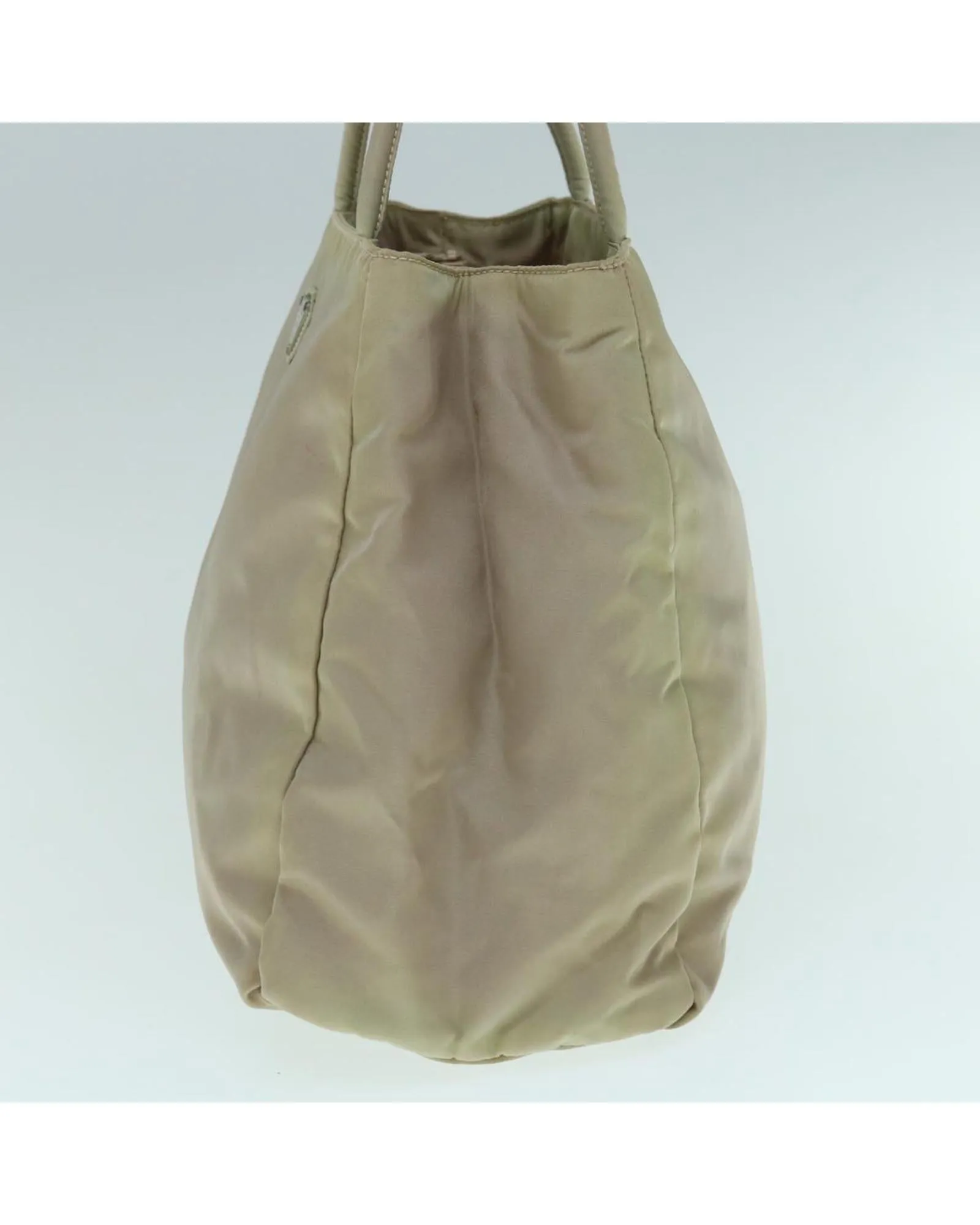 Nylon Beige Hand Bag by Italian Designer