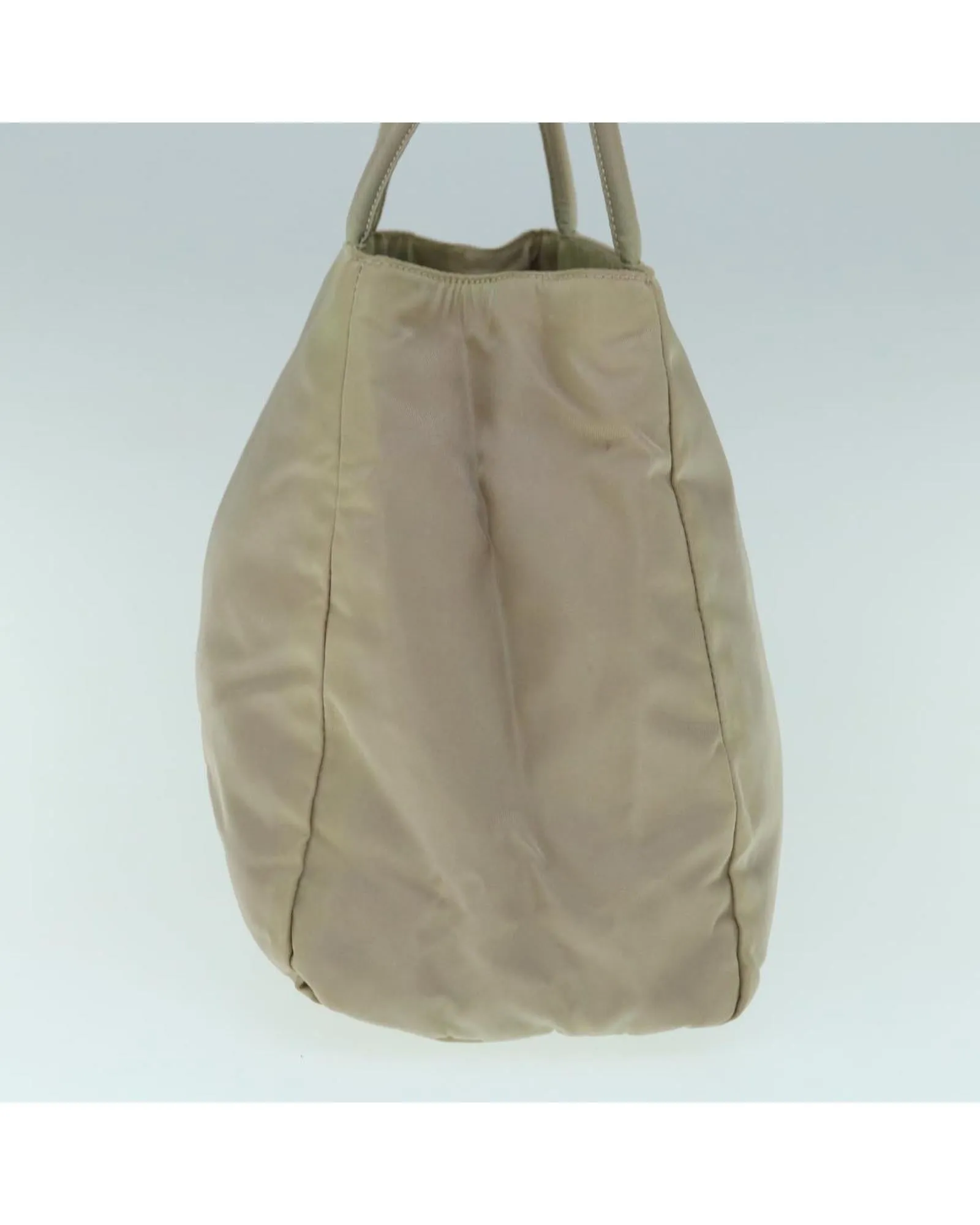 Nylon Beige Hand Bag by Italian Designer