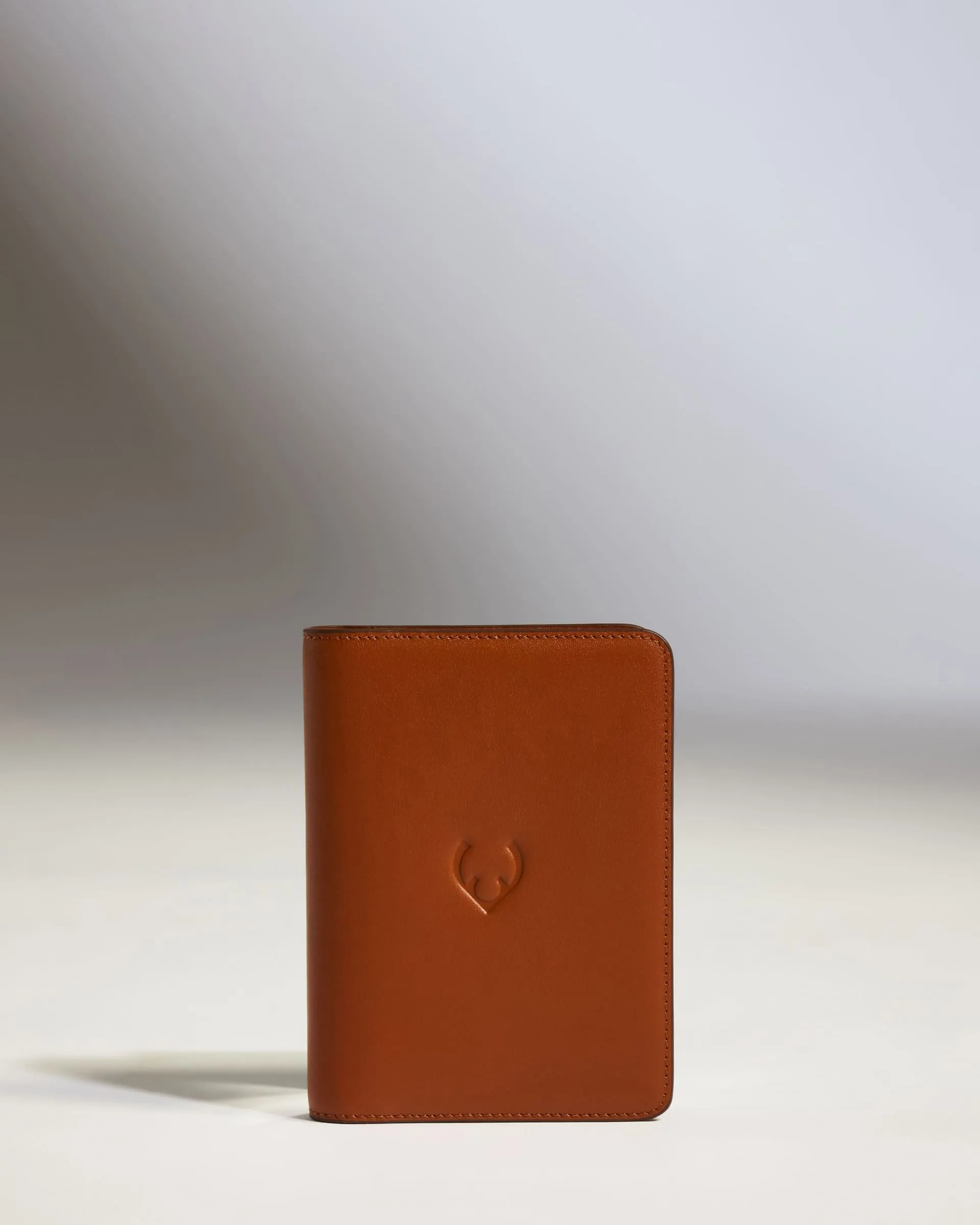 Passport Holder in Tan Leather - 1914 Collection