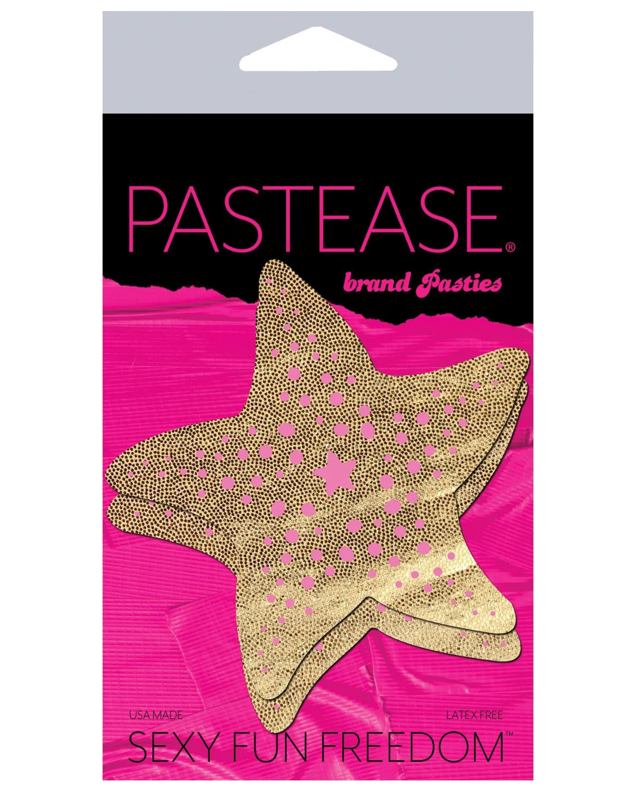 Pastease Gold Liquid Glitter Starfish O/S