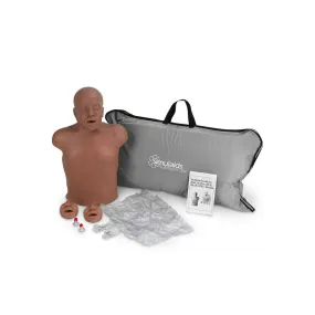 Paul African American CPR Manikin With Carry Bag With Kneeling Pads