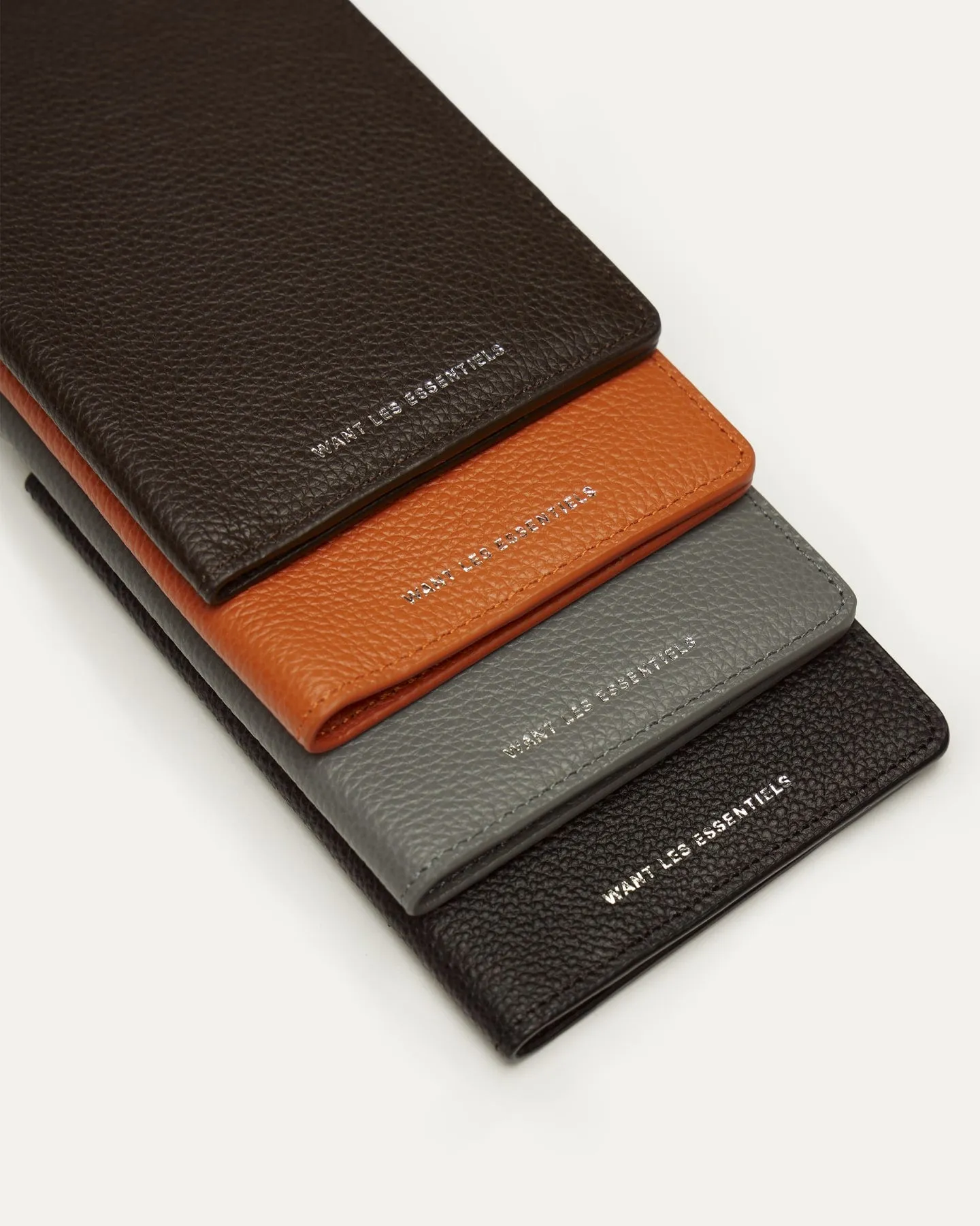 Pearson Pebble-Grained Leather Passport Cover