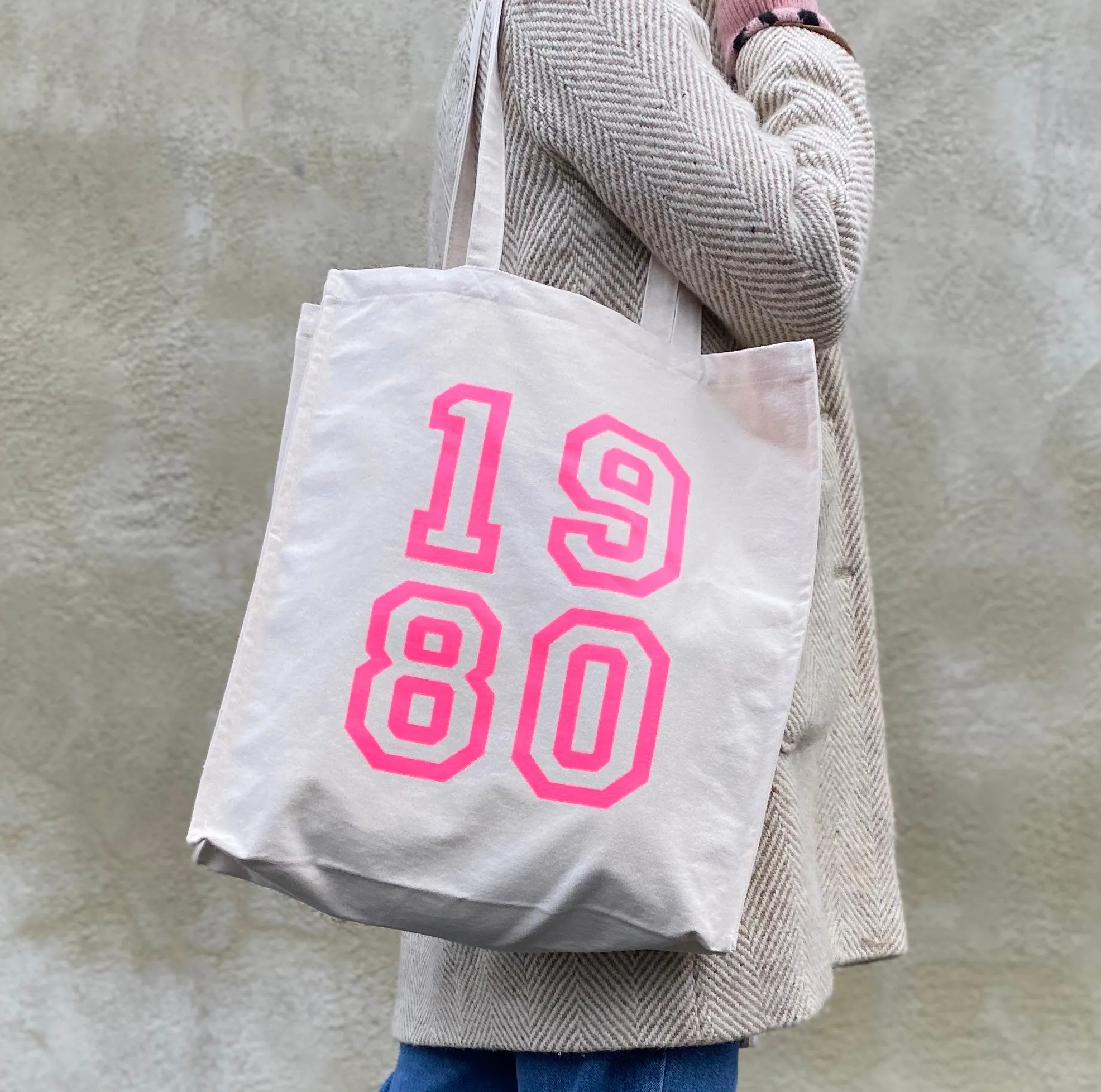 Personalised Birthday Year Tote Bag