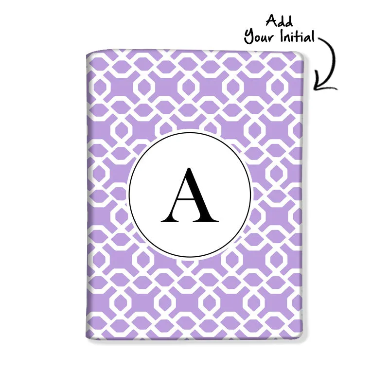 Personalized Passport Cover Luggage Tag Set - Hexa Pattern