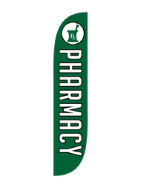 Pharmacy Feather Flag