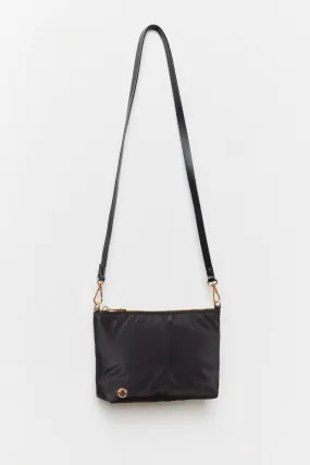 Plain Crossbody Bag Black - Black