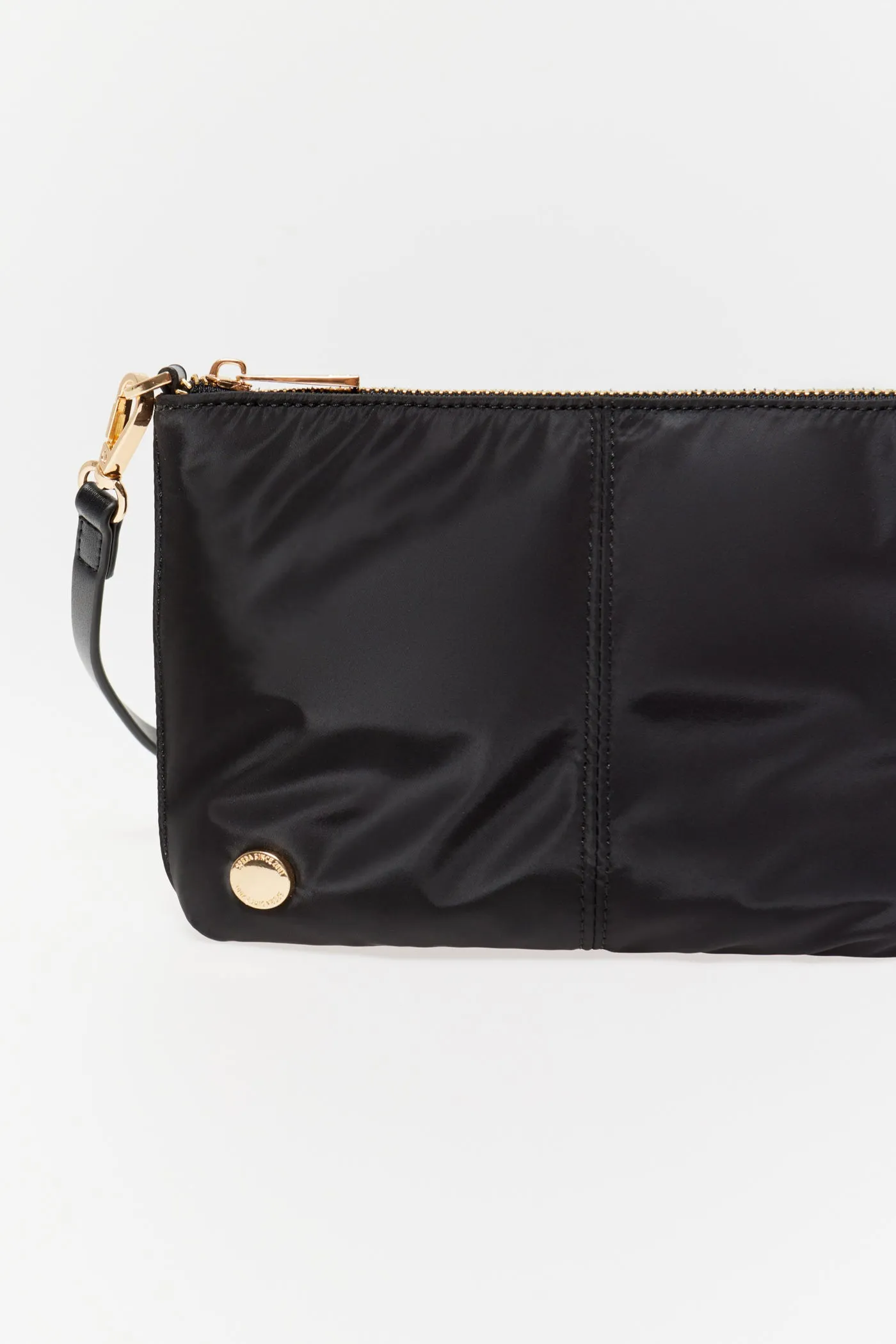 Plain Crossbody Bag Black - Black