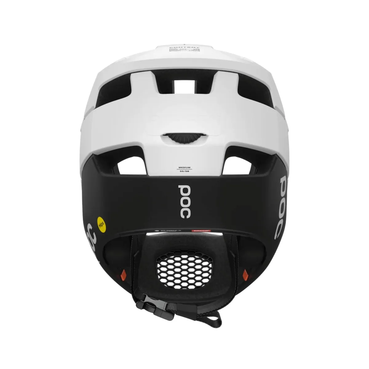 POC Otocon Race MIPS Helmet Black White