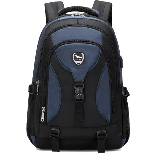 Power Laptop Backpack Rucksack School College Work Travel Bag - 52 cm