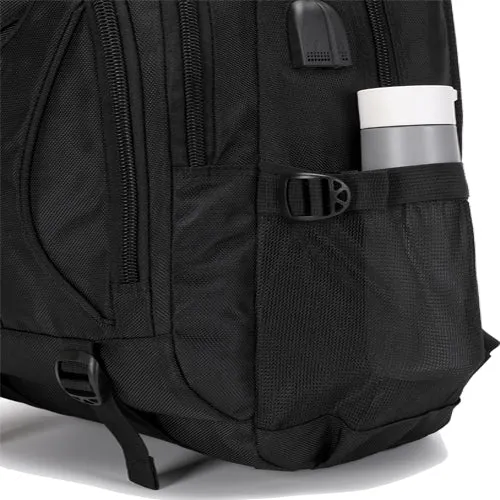 Power Laptop Backpack Rucksack School College Work Travel Bag - 52 cm