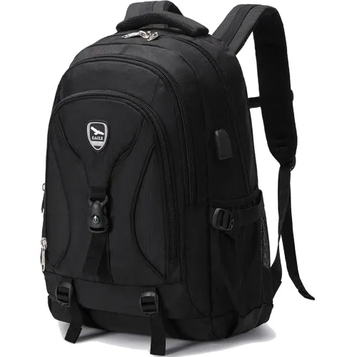 Power Laptop Backpack Rucksack School College Work Travel Bag - 52 cm