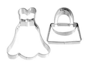 Pretty Dress & Handbag Cookie Cutter Set