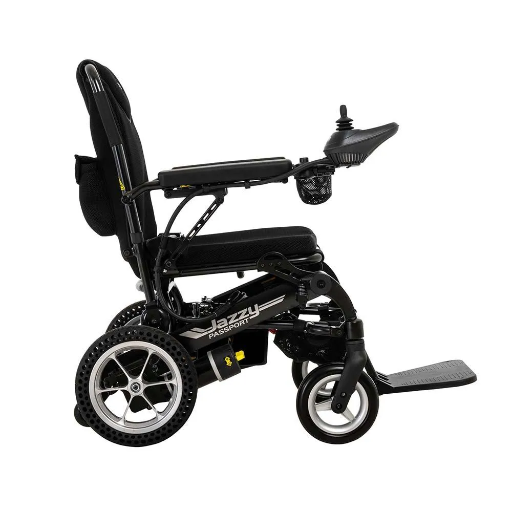 Pride Mobility Jazzy Passport Group 2 Power Chair, with Travel Lithium or Lithium-Ion Battery