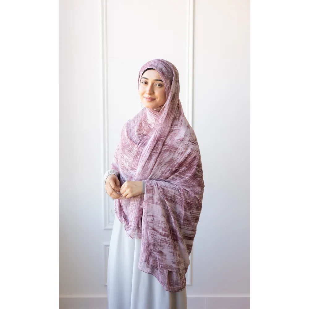 Printed Chiffon Hijab - Wild Child