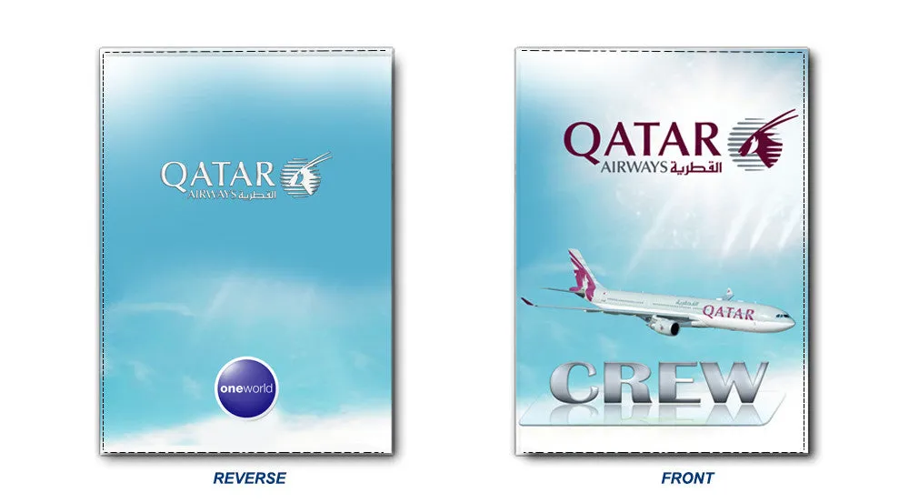 Qatar A330 CREW-Passport Cover