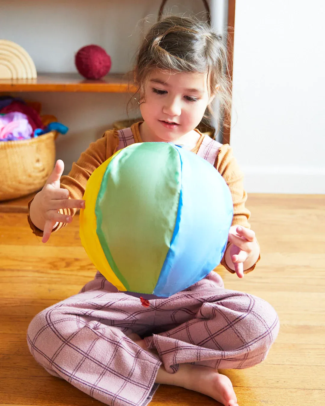 Rainbow Balloon Ball - Sarah's Silks