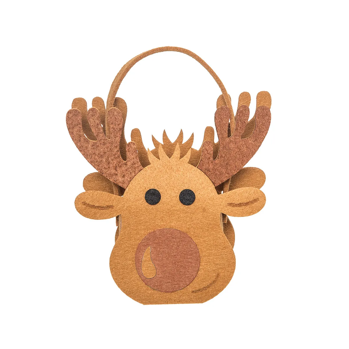 Reindeer Felt Candy Bag