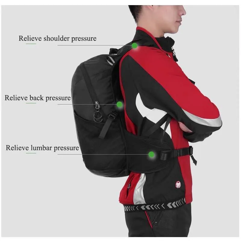 Rockbros Ultralight Cycling Shoulder Bicycle Backpack Rucksack