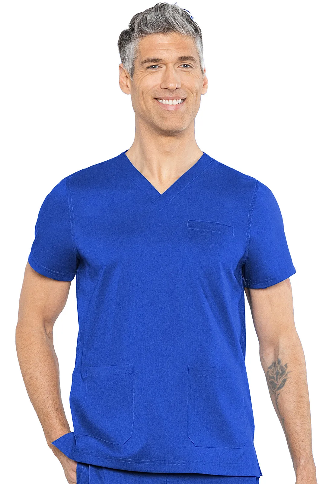 Rothwear Touch Men's Wescott Three Pocket Scrub Top - MC7477