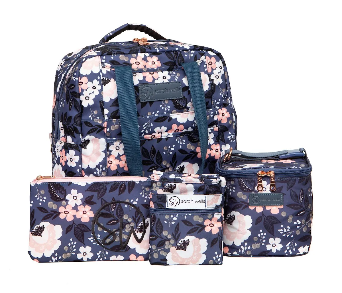 Sarah Wells Breast Pump Bag (Kelly-Le Floral)