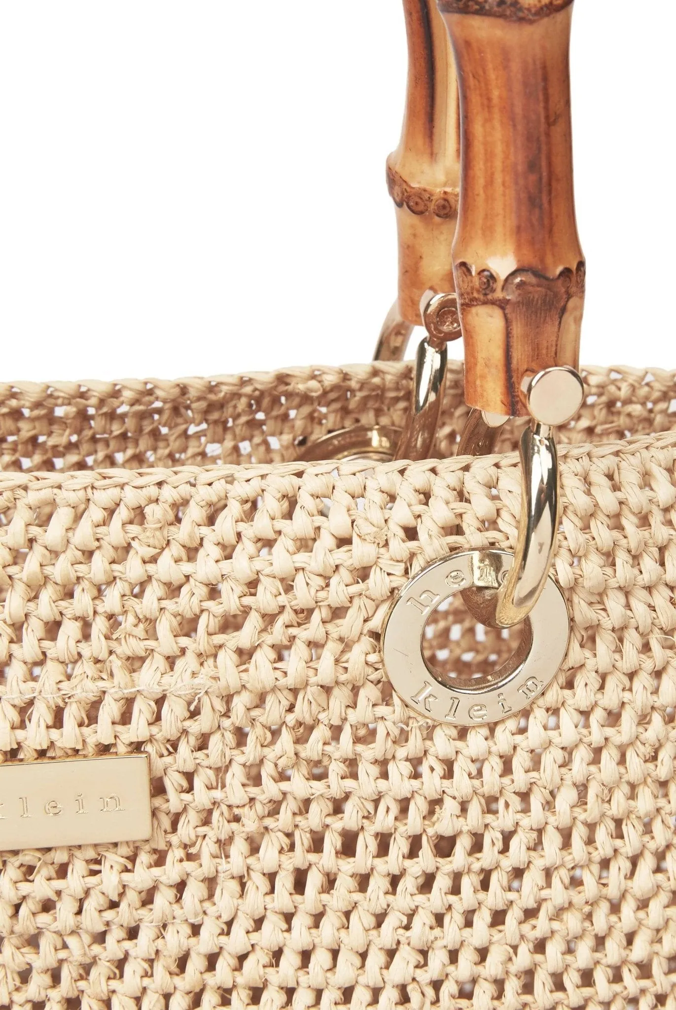 Savannah Bay Mini Raffia Tote Bag