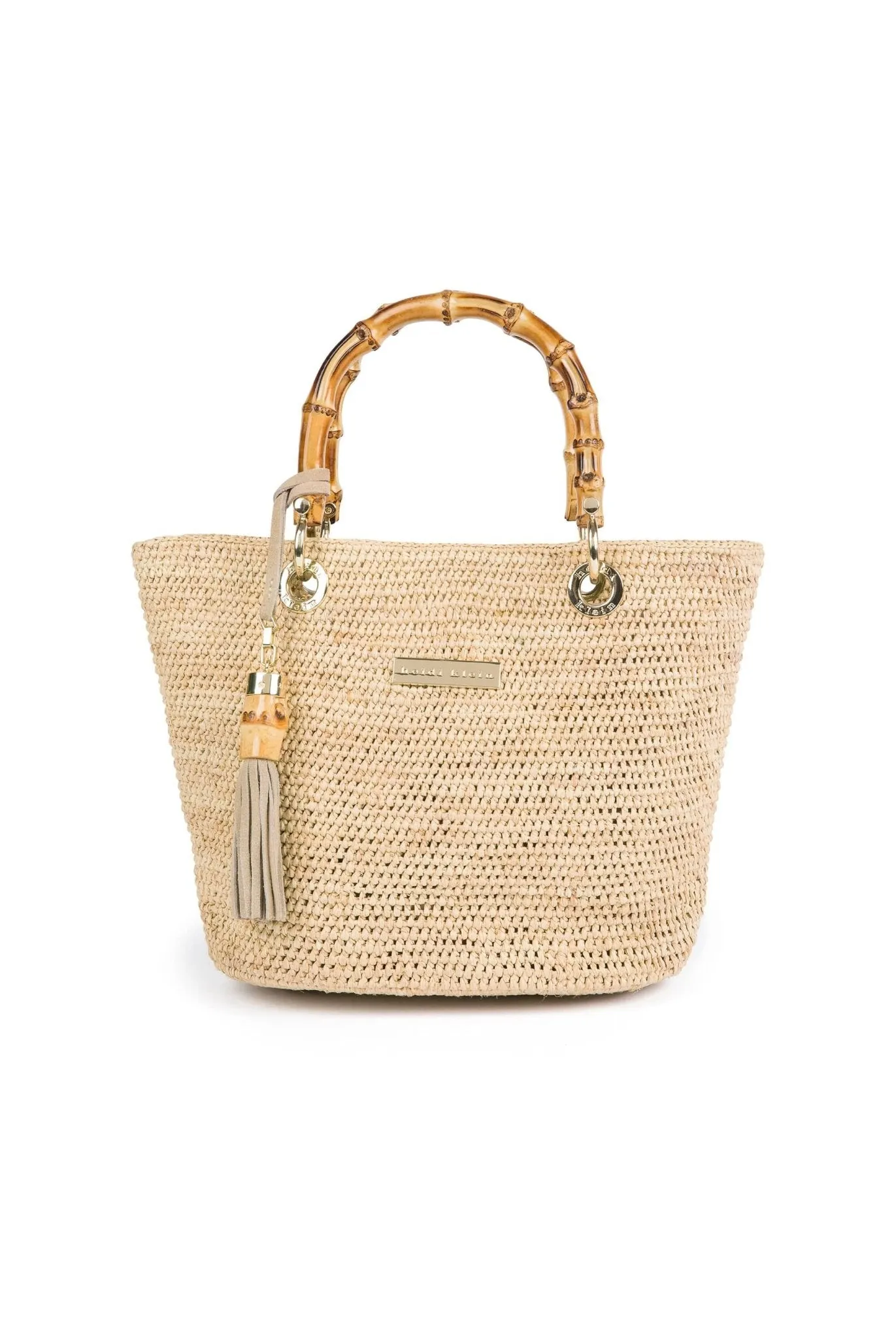 Savannah Bay Mini Raffia Tote Bag