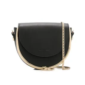 See by Chloé Mara Flap Crossbody Bag Black CHS20USA57388 001