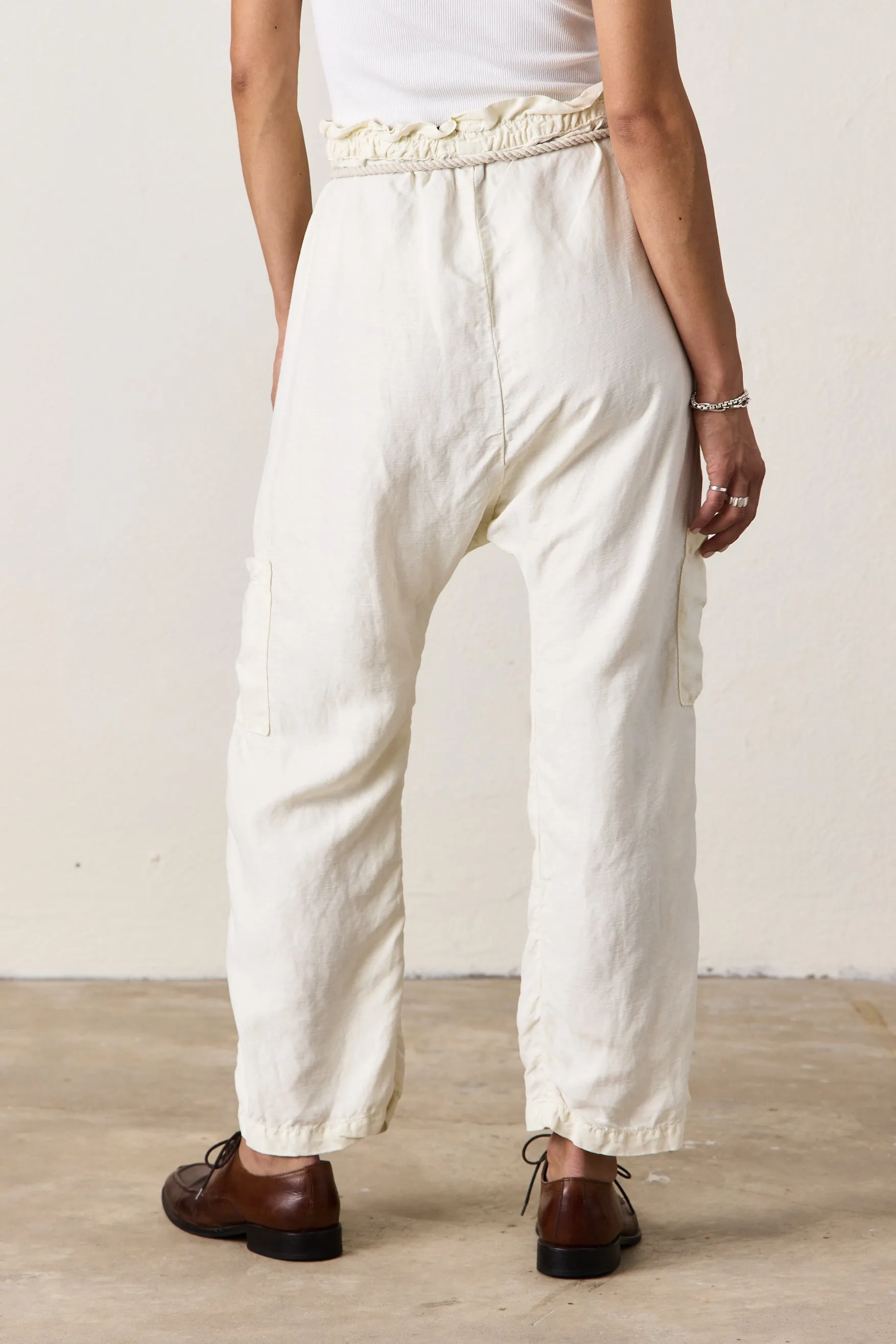 SHAILEY PANT / SOFT WHITE