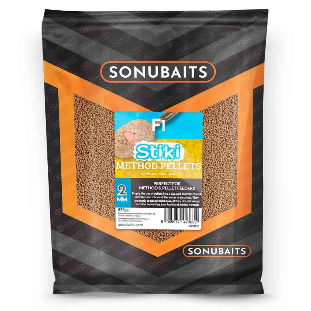 Sonubaits F1 Stiki Method Pellets 650g