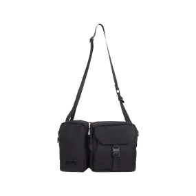 Split Black Crossbody Bag