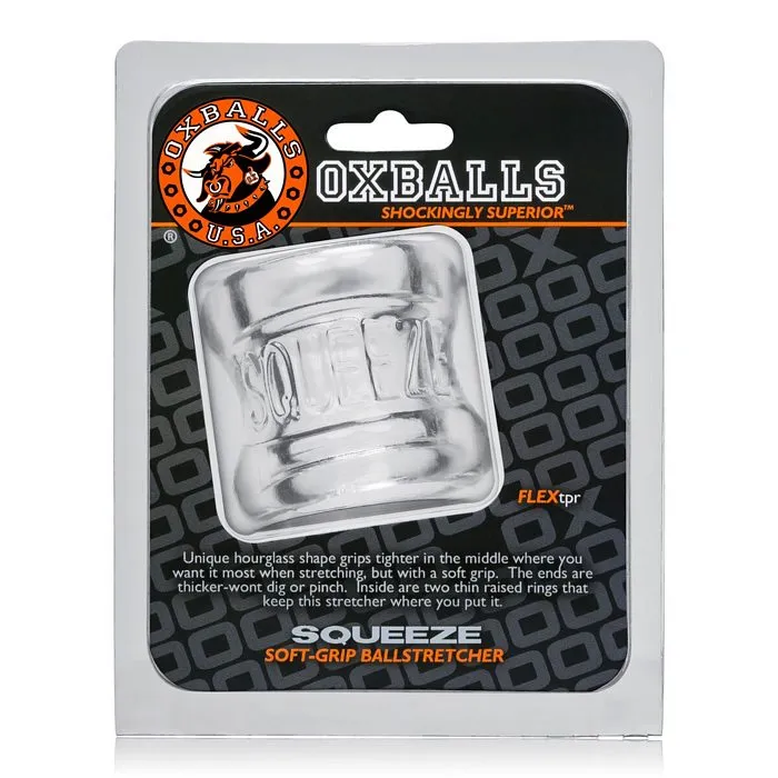 Squeeze Ball Stretcher Oxballs Clear