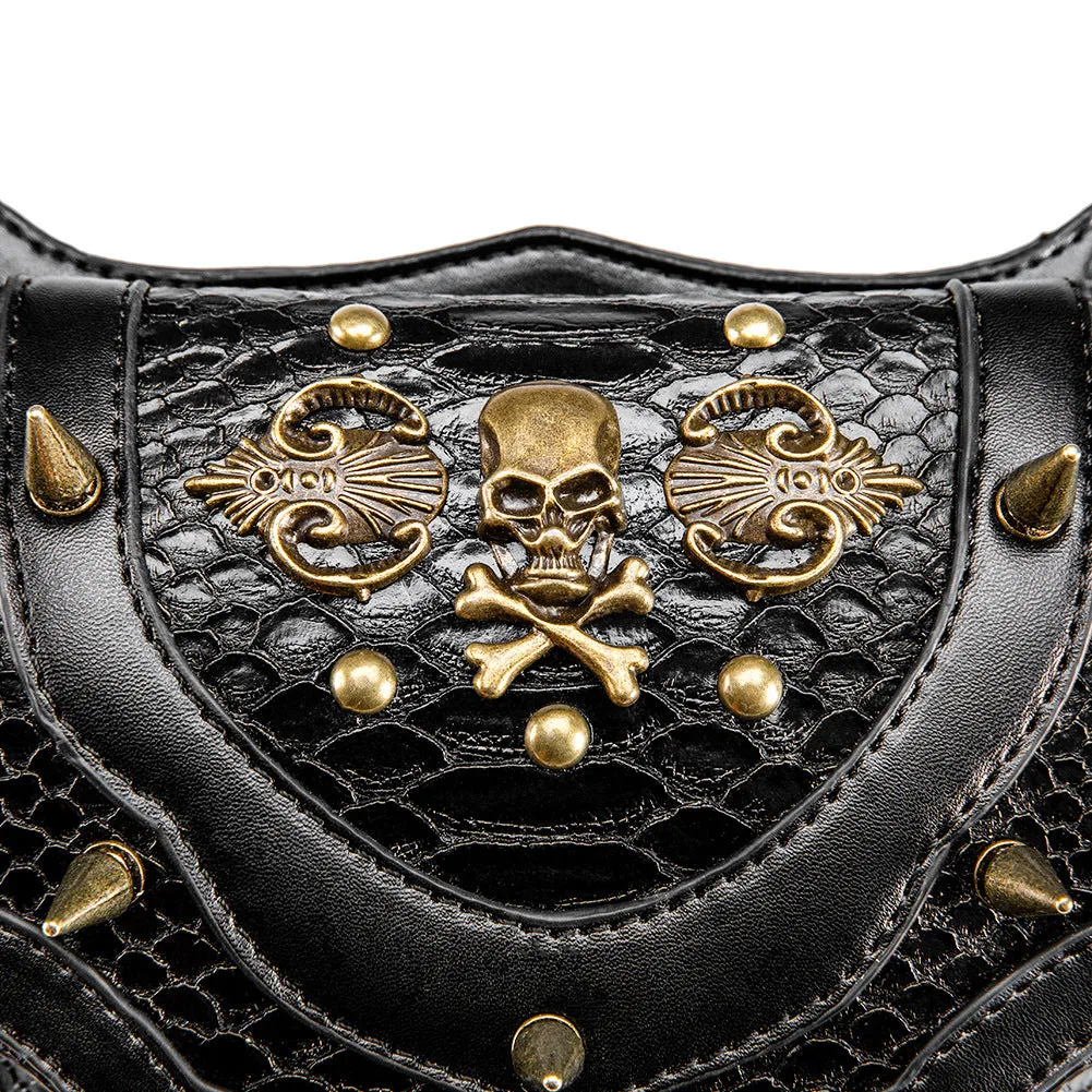 Steampunk Thigh Holster Retro Gothic Leather Shoulder Bag