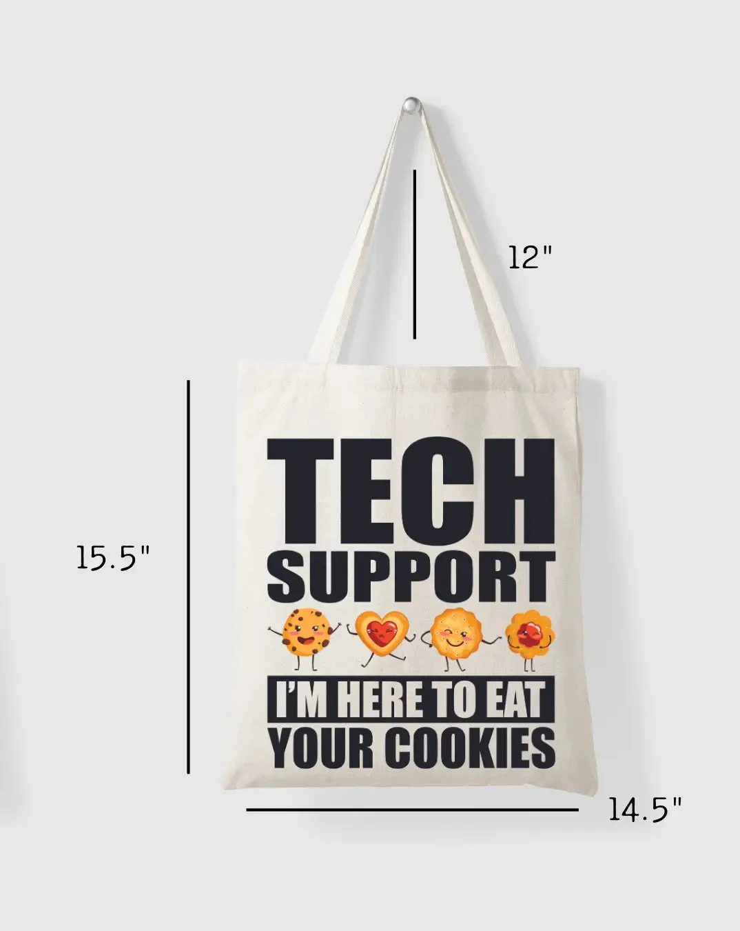 Tech Support Daily Thaila -  Canvas Reusable Bags