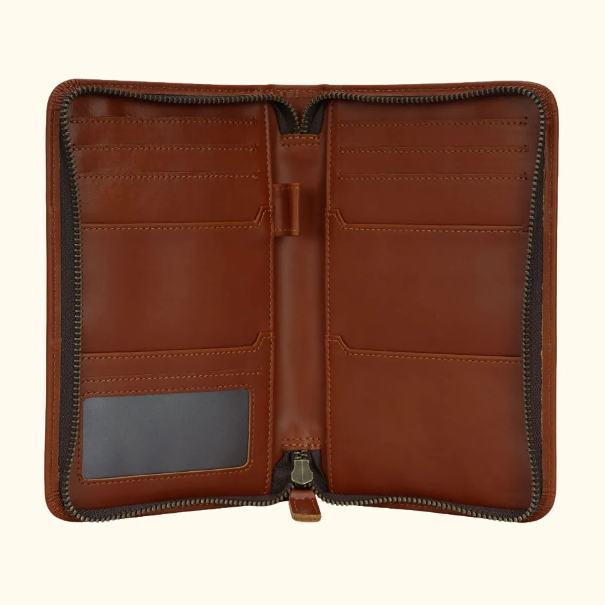 The Sunset Mesa - Full Grain Leather Passport Holder