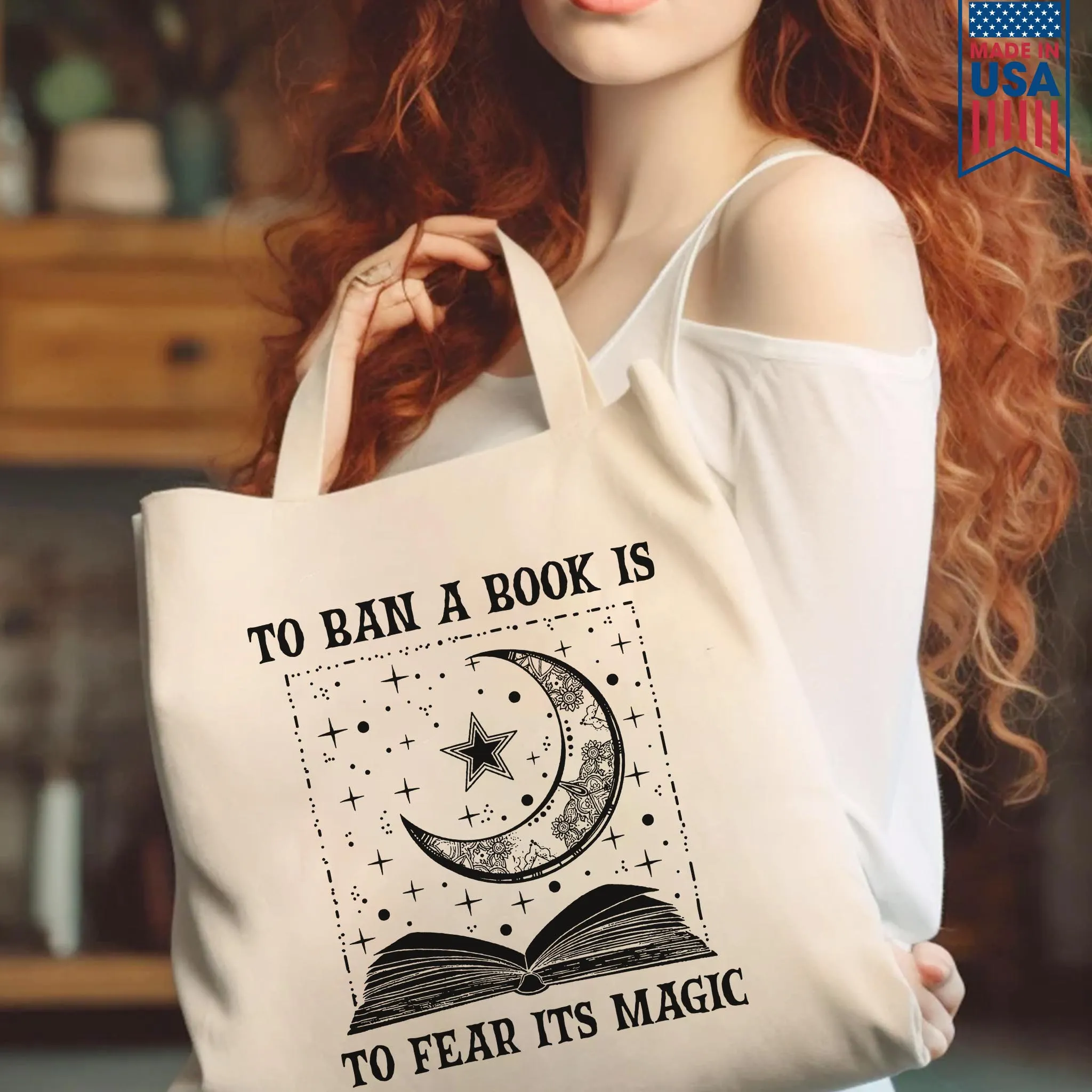 To Ban A Book Is To Fear Its Magic Book Lovers Gift TBW275