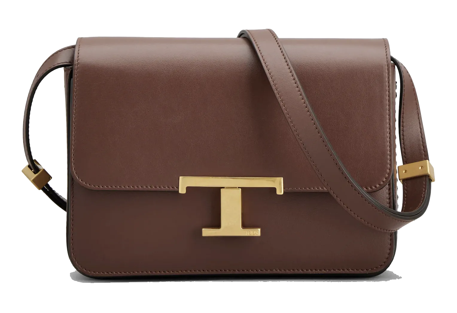 TODS T TIMELESS CROSSBODY BAG BROWN