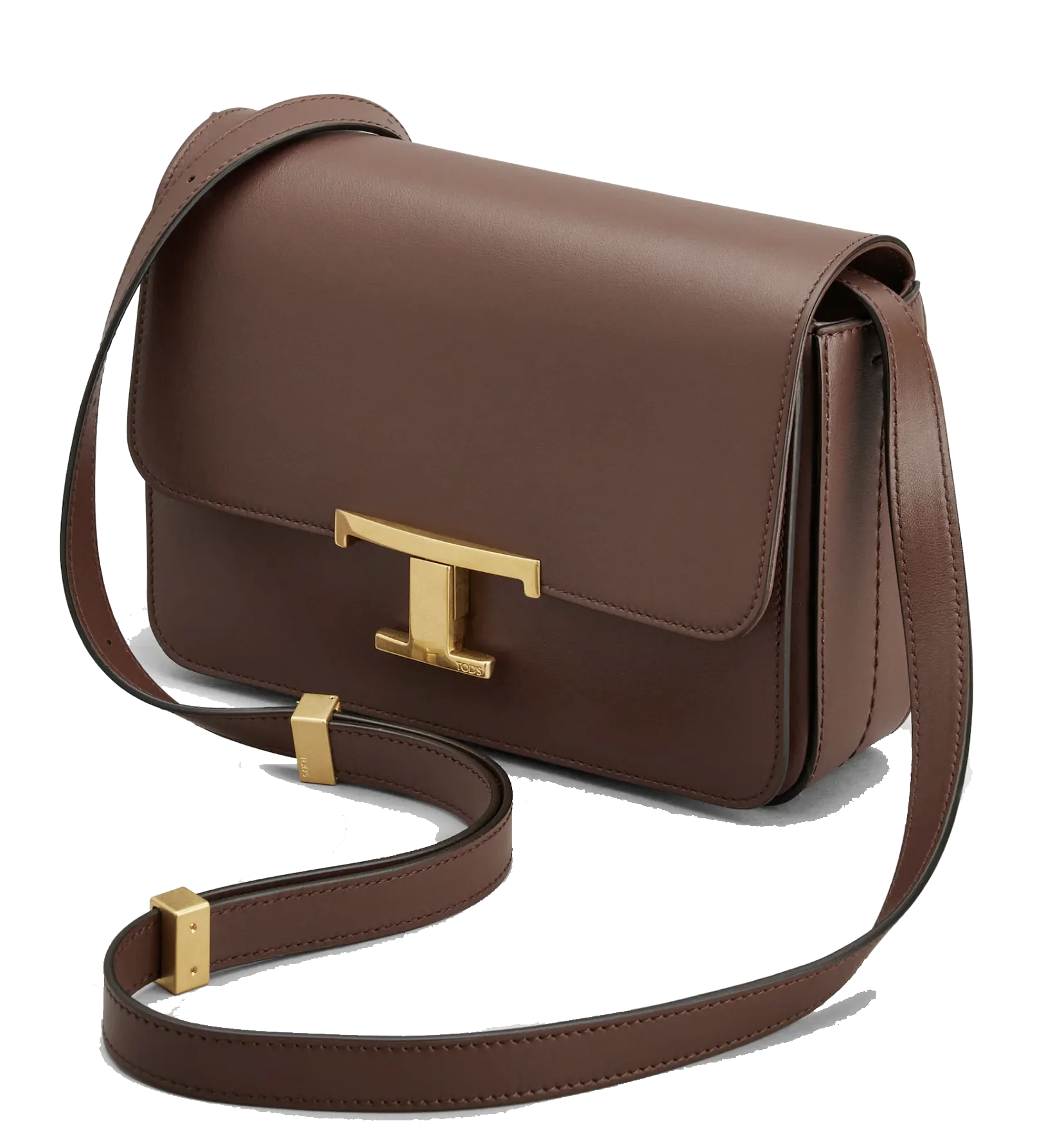 TODS T TIMELESS CROSSBODY BAG BROWN