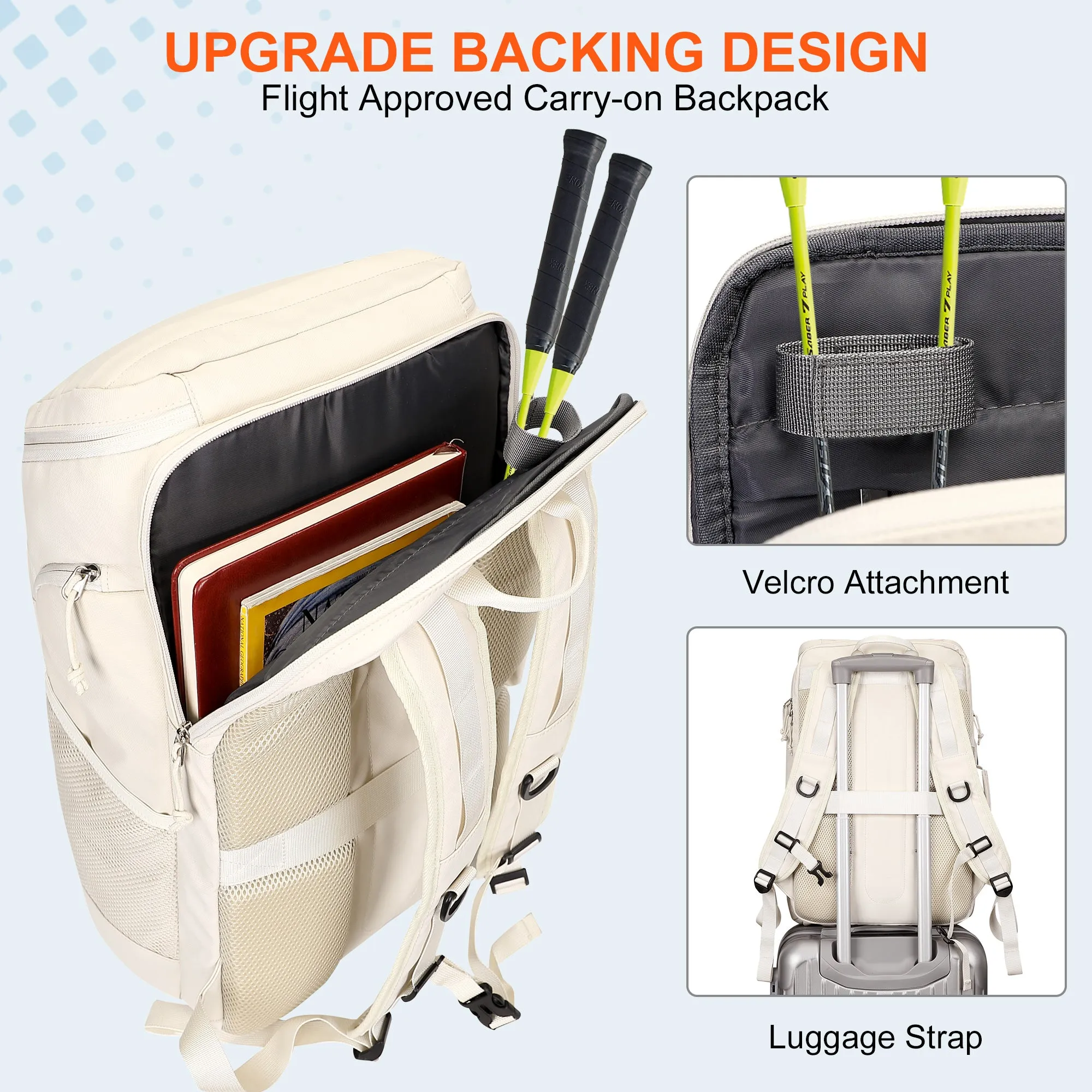 Travel Laptop Backpack for Women and Men