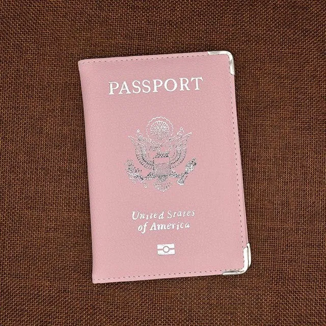 Travel Leather Covers for Passports USA America Passport Cover Women Girls US Passport Covers Passport Case Protector