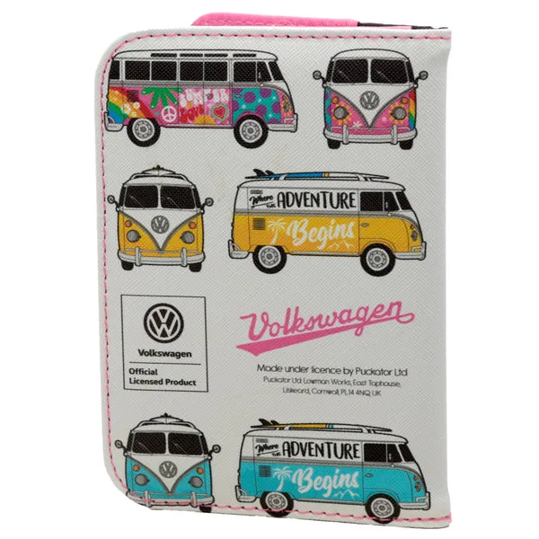 Travelmall Volkswagen VW T1 Camper Bus Passport Cover & Luggage Tag Set